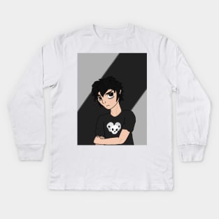 Nico di Angelo Kids Long Sleeve T-Shirt